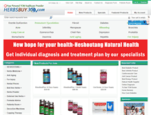 Tablet Screenshot of herbsbuy360.com